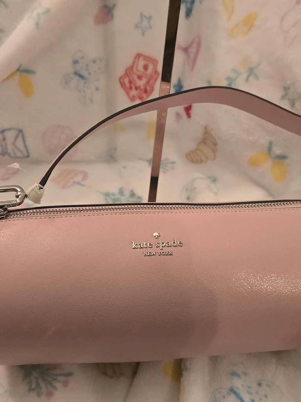 Kate Spade Medium Roulette Bag And L-zip Wristlet In Tutu Pink Combo